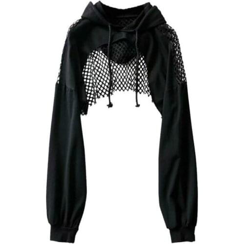 Женские короткие толстовки Unimmye China At AliExpress