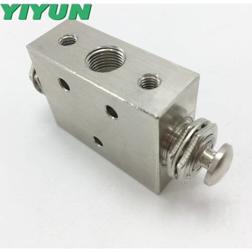 YIYUN Small gold well type mechanical valve pneumatic switch valve TV-3S TAC2-3V TAC2-3P TAC2-31P TAC2-31V TAC2-4V TAC2-4P TAC