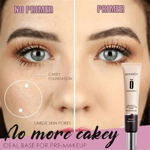 1PC New Blur Poreless Primer Cream Pore-Minimize Primer Oil-Control Face Primer Smooth Skin Makeup Base Gel Cosmetic Women Beaut