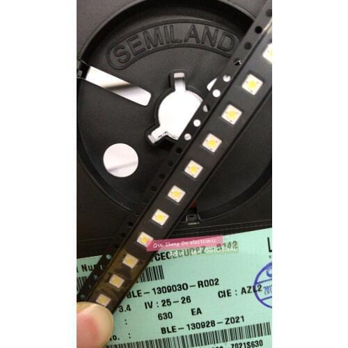 5000PCS LED Backlight 1W 3V 3535 3537 Cool white LCD Backlight for TV TV Application A127CECEBUP8