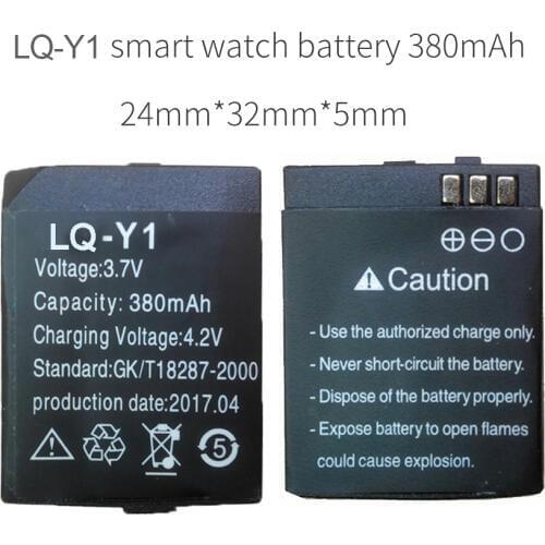 OCTelect LQ-Y1 smart watch 380mAh battery for Y1 smart watch phone LQ-Y1 smart battery