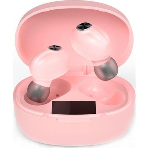 Bluetooth 5.0 TWS Wireless Stereo In-Ear Earphones Headset with Charging Box Phone Accessories ABS Material