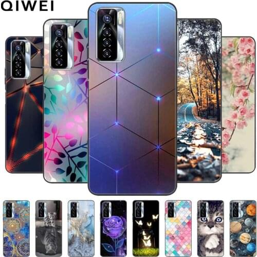 For Tecno Camon 17 Pro Case Soft Silicone Bumper Back Cases For Tecno Camon 17 Pro Case TPU 6.8'' Shockproof Phone Cover 17pro