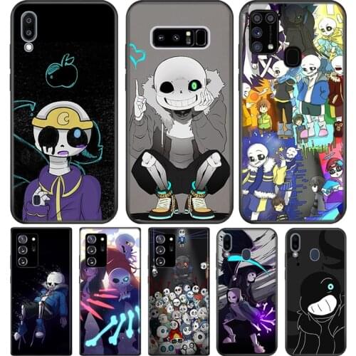 Undertale Sans Anime For Samsung Galaxy Note 20 10 9 8 Plus Ultra Lite M31 M31S M10S M20 M21 M30 M40 M60S Phone Case