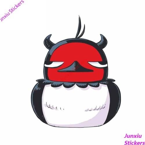 Nero Black Clover Car Stickers Personality DIY for Refrigerator Window Bumper Trunk Truck VAN Decal Car Accessories KK13*10cm