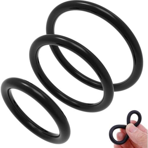 3pcs/set Foreskin Corrector Sex Toys For Men Cock Ring Penis Stretcher Trainer Delay Ejaculation Resistance Rings Time Lasting