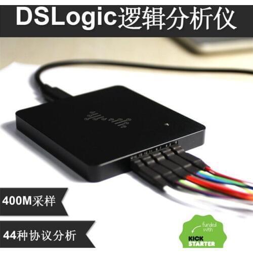 2019 Newest DSLogic Plus logic analyzer 16 channels 400M sampling USB-based debug logic analyzer