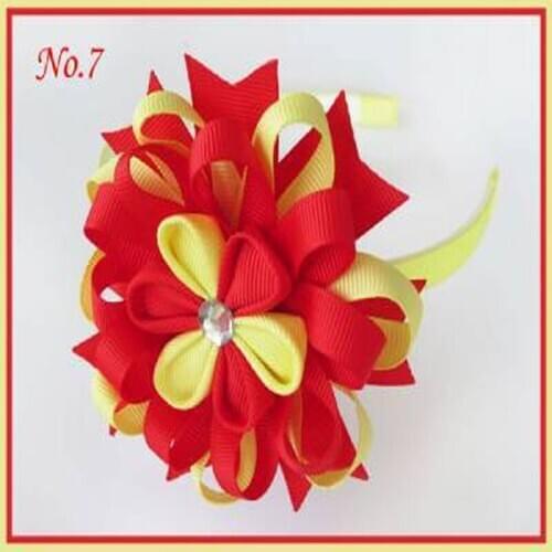 50 pcs BLESSING Good Girl Modern Style Headband 3.5" A- Birds Nest Hair Bow 157 No ~~~~DESCRIPTION~~~~ You are bidding on