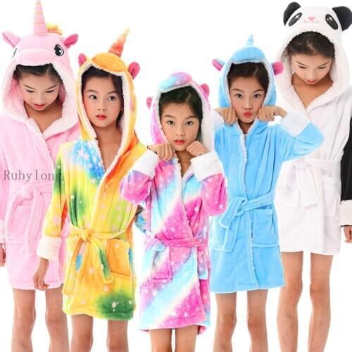 Rubylong Bathrobes For Girls