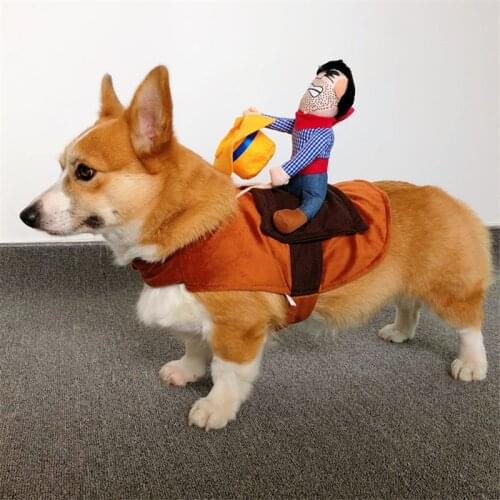 Funny Dog Clothes Poodle Bichon Schnauzer Pug French Bulldog Welsh Corgi Shiba Inu Samoyed Dog Costume Party Pet Clothing Outfit