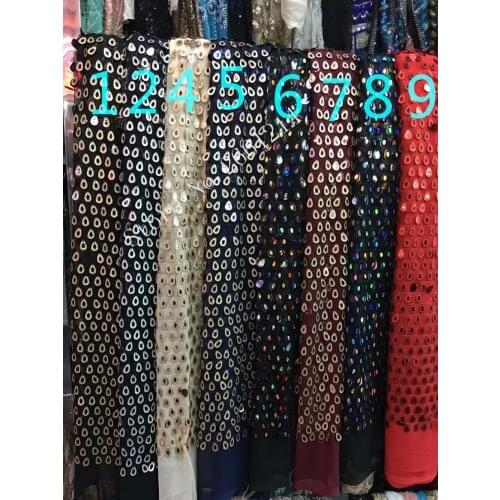 Special tulle Nigerian lace fabric BZL-180102 French lace fabric high quality African net lace fabric