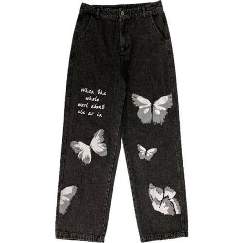 Широкие джинсы YYFS China At AliExpress