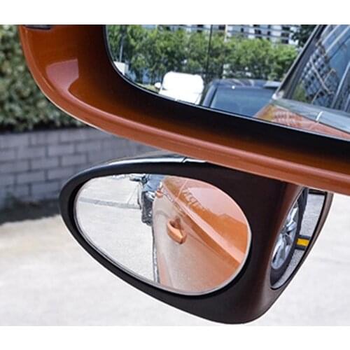 Car rearview mirror blind spot double-sided small round mirror for Toyota Camry Corolla RAV4 Yaris Highlander/Land Cruiser/PRADO Vios Vitz/Reiz Prius Levin Crown Avensis