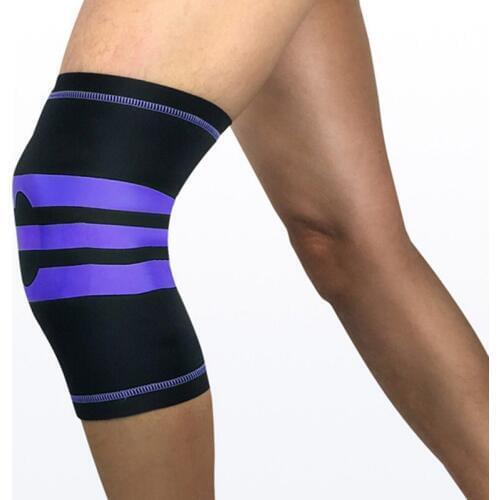 1pc Knee Pad Sleeve Breathable Leg Warmer Patella Protector Outdoor Gym For Football Weight Lifting Fitness Sportswear