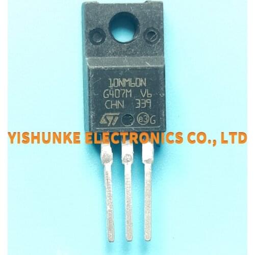 10PCS 10NM60N WFF10N60 4N62K3 12N50E 20NF20 TO-220F