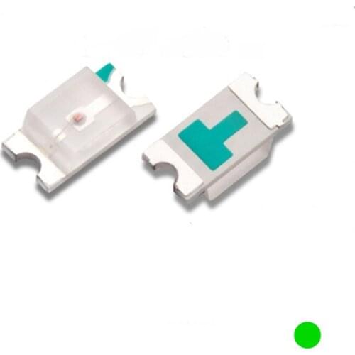 3000pcs 1206 true green 3216 smd led 20mA 2.6-2.7v 525-527nm super bright light beads lamps PLCC-2 3.2*1.6mm wholesale