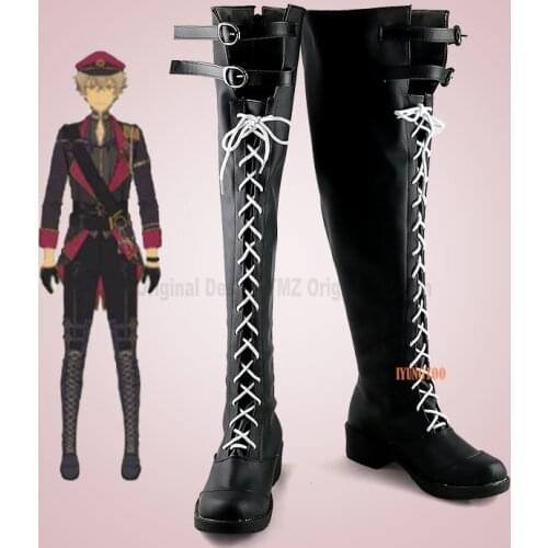 Ensemble Stars UNDEAD Sakuma Rei Characters Anime Costume Prop Cosplay Shoes Boots