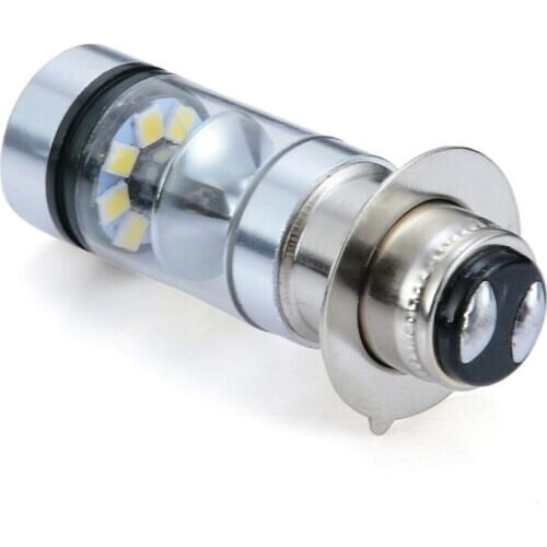 BA20D H6 2323 20SMD LED 100W Motorcycle Fog DRL Brake Parking Light Lamp Bulb