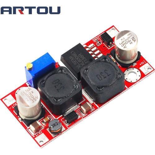 Boost Buck DC-DC Adjustable Step Up Down Converter XL6009 Power Supply Module 20W 5-32V to 1.2-35V High Performance Low Ripple