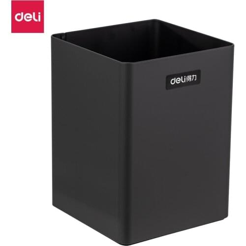 Deli8931 pen holder Creative Multifunctional Desktop Organize Pen Holder Makeup Storage Box School Office Accessories Stationery