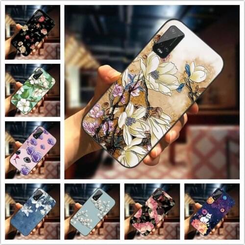 For Wiko Power U10 Case 3D Blossom Emboss Silicone Phone Cover For Wiko Power U20 Cases U 20 Soft Relief PowerU20 Coque 6.82