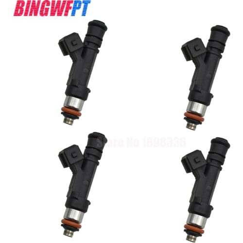 4PCS Fuel Injectors Nozzle For Chevrolet OPTRA Saloon Nubira 1.8 Lacetti J200 2005 OEM 0280158101