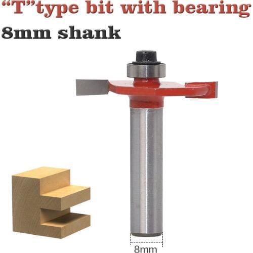 1/4" Height X 3/8" Depth Slot Cutter Router Bit - 1/4" Shank woodworking tool router bits for wood