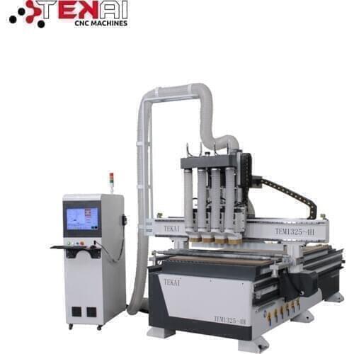 Tekai high speed 3d stl model 1325 auto tools changing cnc wood router woodworking machinery wood router manual