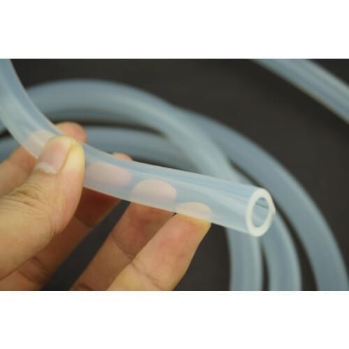 2 Meters Transparent Food Grade Silicone tube 8MM ID x 12MMOD Flexible Garden Rubber hose Aquarium Soft Tubing Hose
