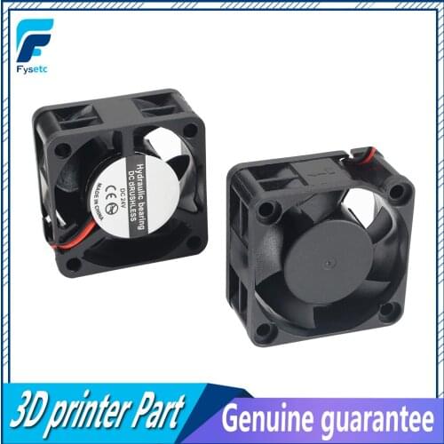 FYSETC Hydraulic pressure Cooling Fan 40x40x20mm Cooler 24V 12V 4020 3D Printer Parts Case Cooling Fan 2PIN 3PIN Heatsink Fan