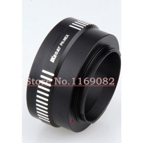 KECAY PK-NEX PK Mount Lens to NEX E Lens Mount Adapter ring For NEX-F3 Nex-5N NEX5C Nex-7 PK-NEX