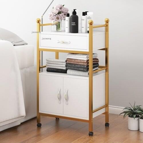Kitchen Furniture Hotel Trolleys Restaurant Barber Shop Cart Household Office Storage Cabinet Living Room Coffee Bedside Table