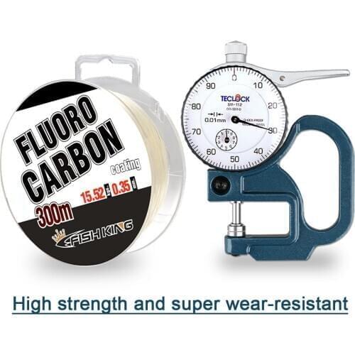 Hot 300M Carbon Fiber Leader Line Fluorocarbon Coating Monofilament Nylon Japan Fly Fishing Line Pesca