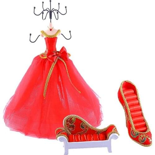 Mannequin Dress Lady Figure Jewelry Display Stand Necklace Chain Ring Holder