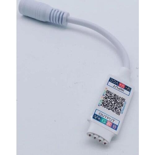 Wifi Mini RGB Bluetooth Controller DC 5V 12V 24V Mini Music Bluetooth Controller Light Strip Controller For RGB RGBW LED Strip