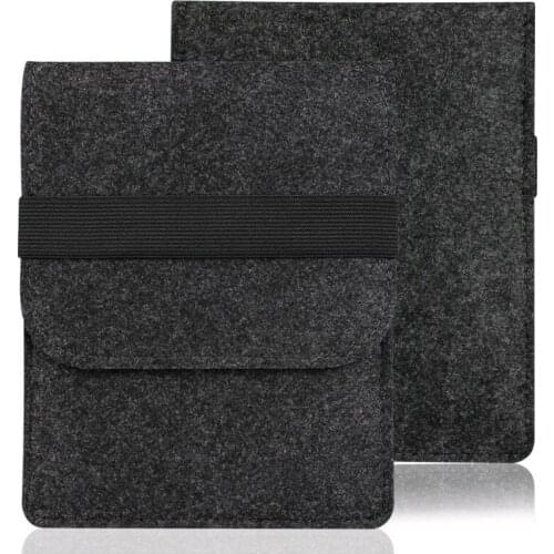 1PCs Soft Case Felt Cover for Kindle Paperwhite 1/2/3 Voyage Oasis Bag Pouch for Kindle 8th 6 Inch Ebook Universal Tablet Sleeve