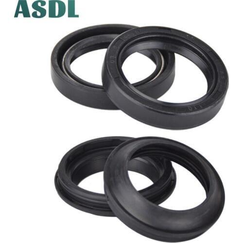 Motorcycle Front Fork Dust Seal and Oil Seal for Honda VFR400 for Kawasaki ZZR250 for Suzuki GW250 for Yamaha XJ 650 XV 1000