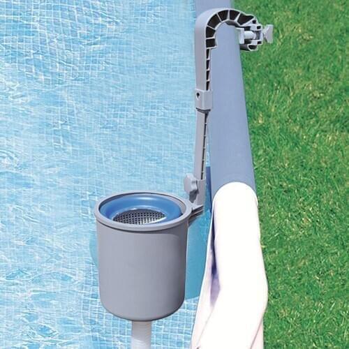Durable Wall-mounted Swimming Pool Cleaner Pond Cleaner Hot Spring Surface Skimmer Automatic Skimmer Pool Daily Care 40a