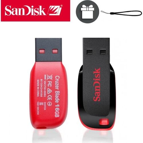 Sandisk USB Stick 16gb 32gb 64gb 128gb CZ50 Cruzer Blade mini Cle USB Flash Drive Plus OTG Thumb Drives Disk On Key Pendrive