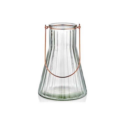 The Mia Standard Agni Candle Holder Glass 24 Cm White