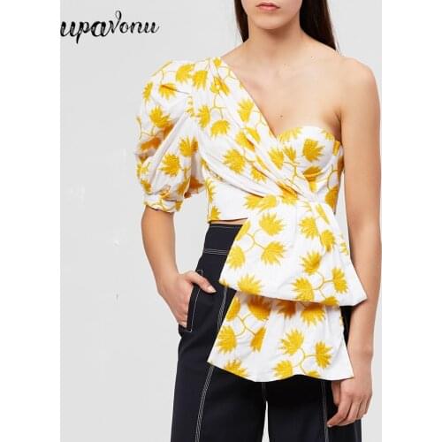 Женские рубашки с принтом UpAvonu China At AliExpress