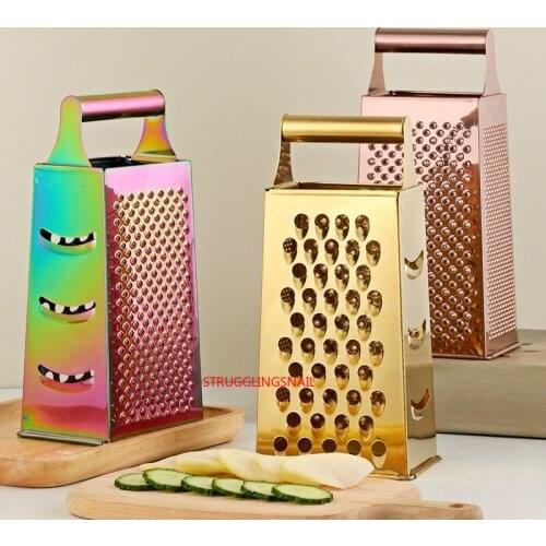 1Pc Multi-functional Vegetable Cutter Potato Slicer Kitchen Utensils Rainbow Zester Carrot Cutter Vegetable Fruit Cheese Grater