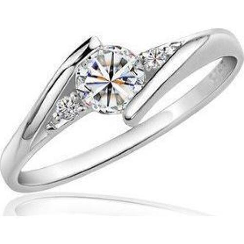 2016 bestselling 925 sterling silver luxury zircon crystal female rings wholesale ring jewelry