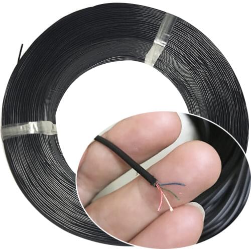3core 4core headphone wire lacquered insulated copper wire earphone horn Bend-resistant soft small sheathed wire headphone cable