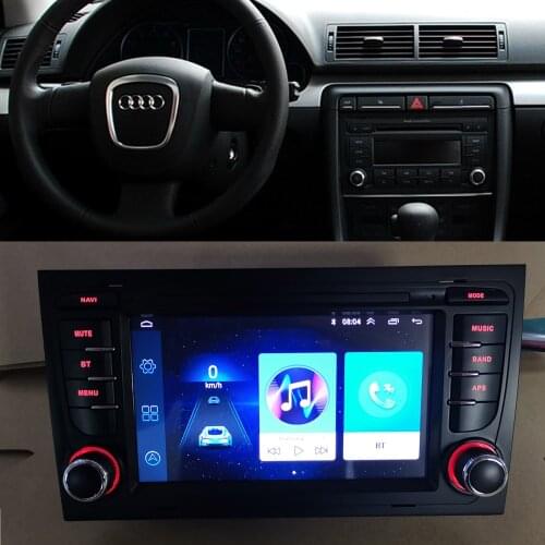 Car Android Radio Multimedia Video Player For Audi A4 B8 B7 B6 S4 RS4 SEAT Exeo 2002 2003 2004 2005 2007 2008 GPS 2DIN 4G