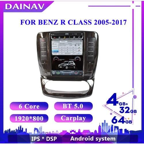 For Benz R Class 2005-2017 Android car radio car multimedia player GPS navigator support Original car system Head unit