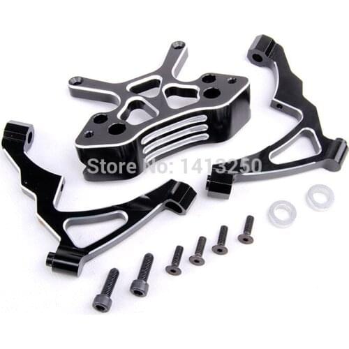 CNC Metal Front Shock Tower Supoort Kit Fit for 1/5 HPI ROVAN ROFUN KM GTB TS BAJA 5B 5T 5SC