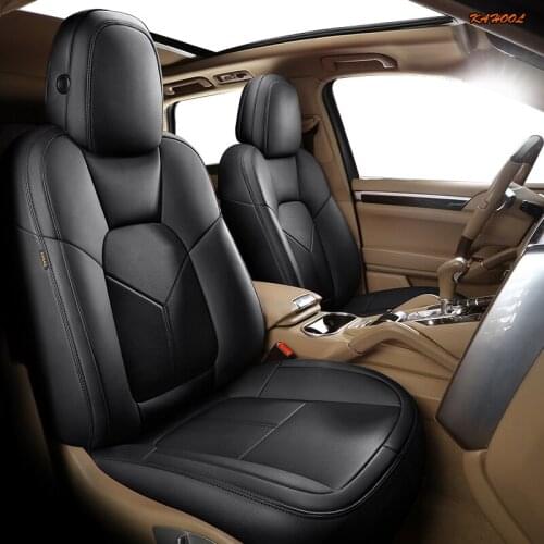KAHOOL Custom Leather car seat cover set For BORGWARD BX7 BX5 BXi7 BX6 BMW z4 E85 E86 Automobiles Seat Covers cars styling