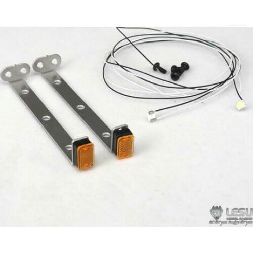 LESU Model Side Marker Lights for 1/14 RC DIY Tamiya Tractor Truck Car S-1256 TH14146