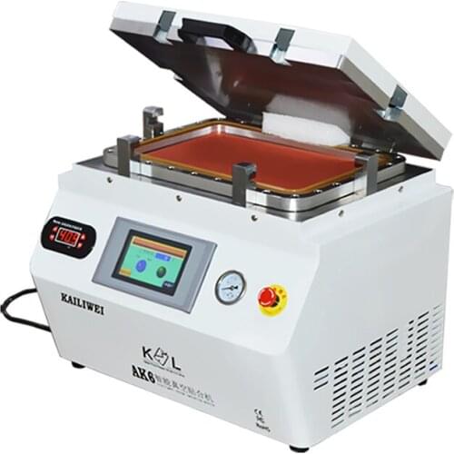 Screen pressing machine, laminating machine, vacuum separation and defoaming machine, mobile phone screen repair automatic